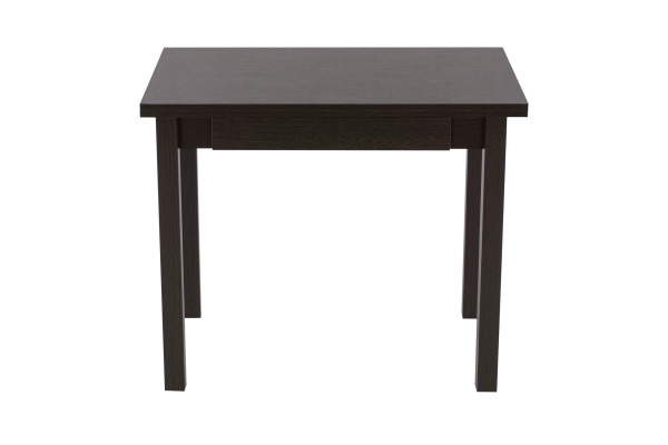 Стол обеденный раскладной с ящиком венге