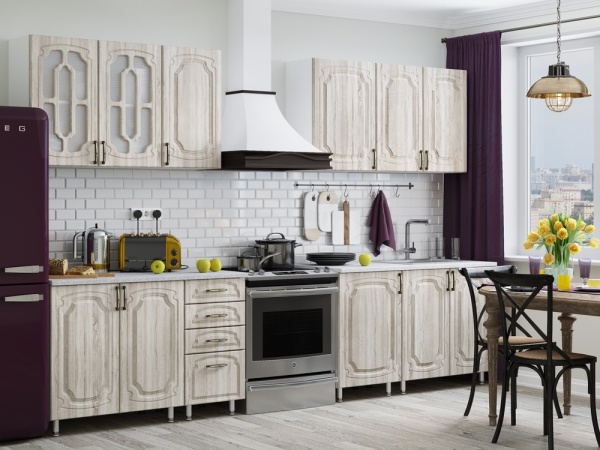 Кухонный Гарнитур Жаклин МДФ 2600 мм