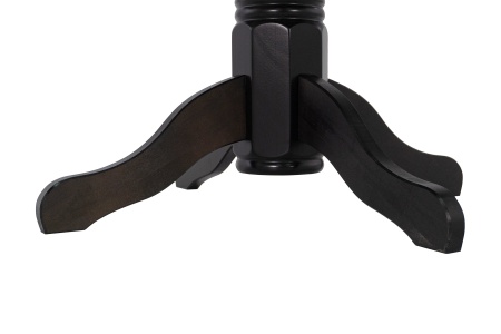 Стол обеденный раздвижной с овальной крышкой венге