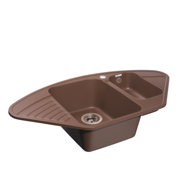 Мойка QUARZ 14, терракот