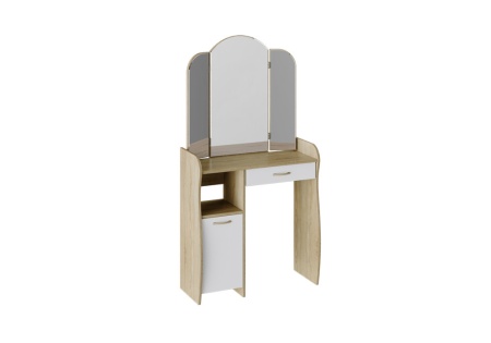 Туалетный стол София Т1 дуб сонома / белый